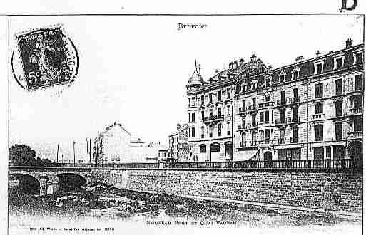 Ville de BELFORT Carte postale ancienne